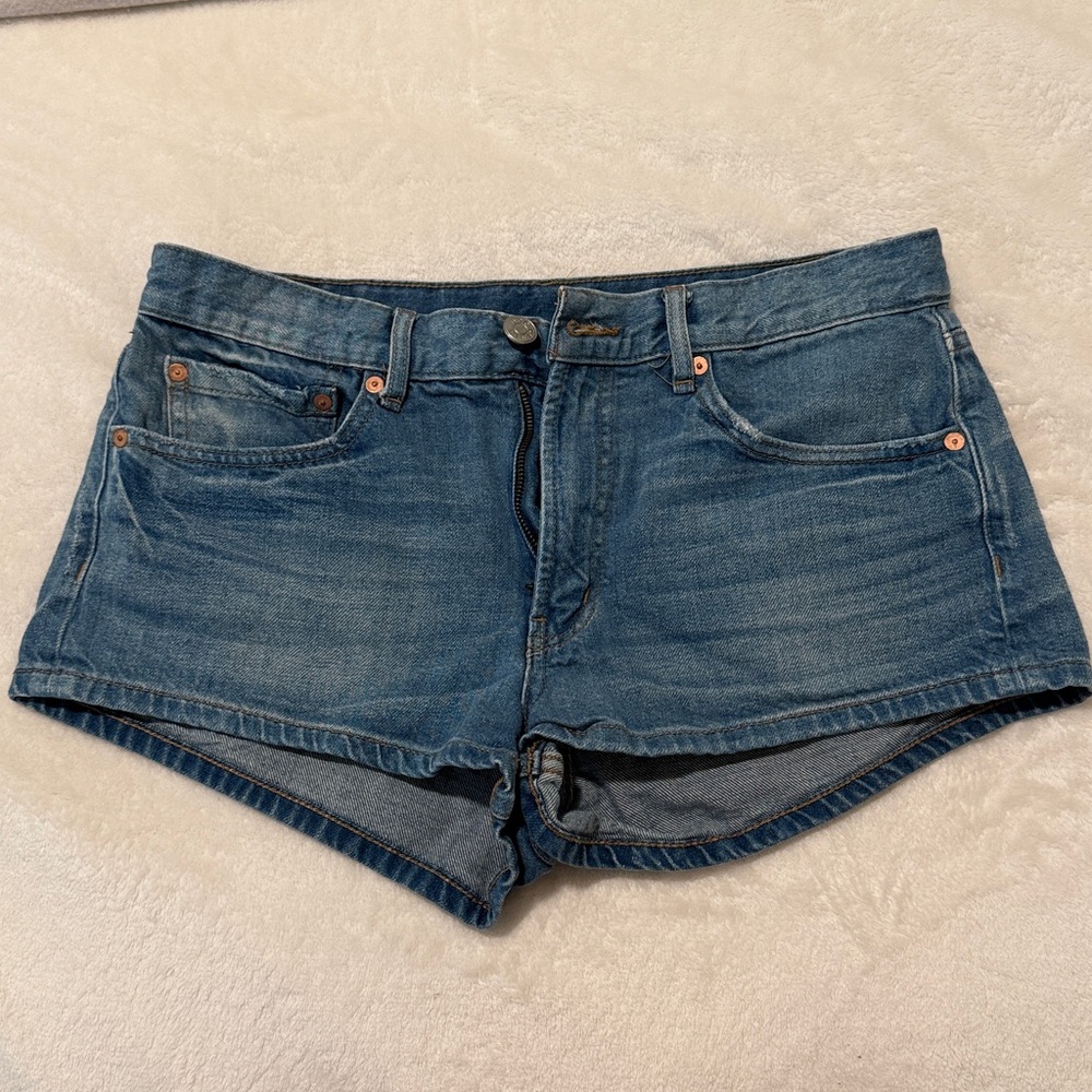 Urban Outfitters Blue Jean Shorts